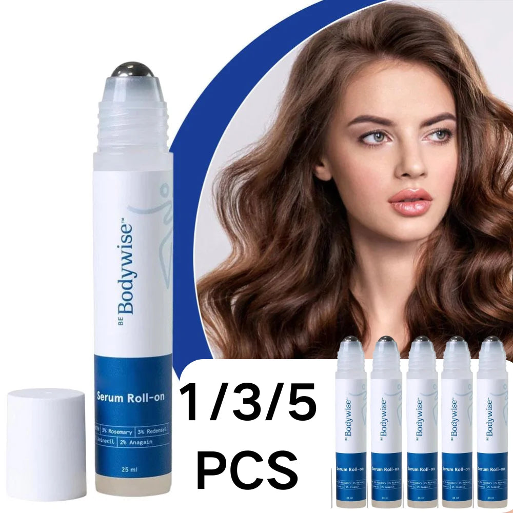 Bodywise Roll-on Ball Rosemary Hair Care Essence lasting Refreshing Oil Control Anti-Frizz Hair Serum Strengthening Hair Care