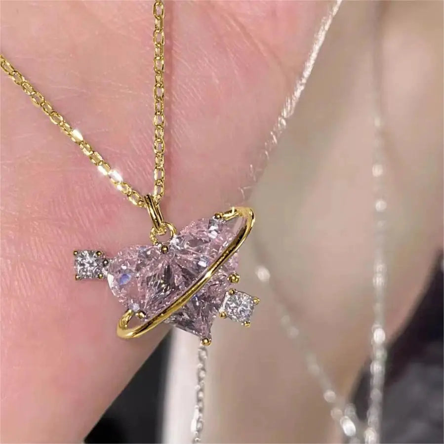 Love Zircon Bracelet Set Versatile And Trendy Accessories For Women Dates New