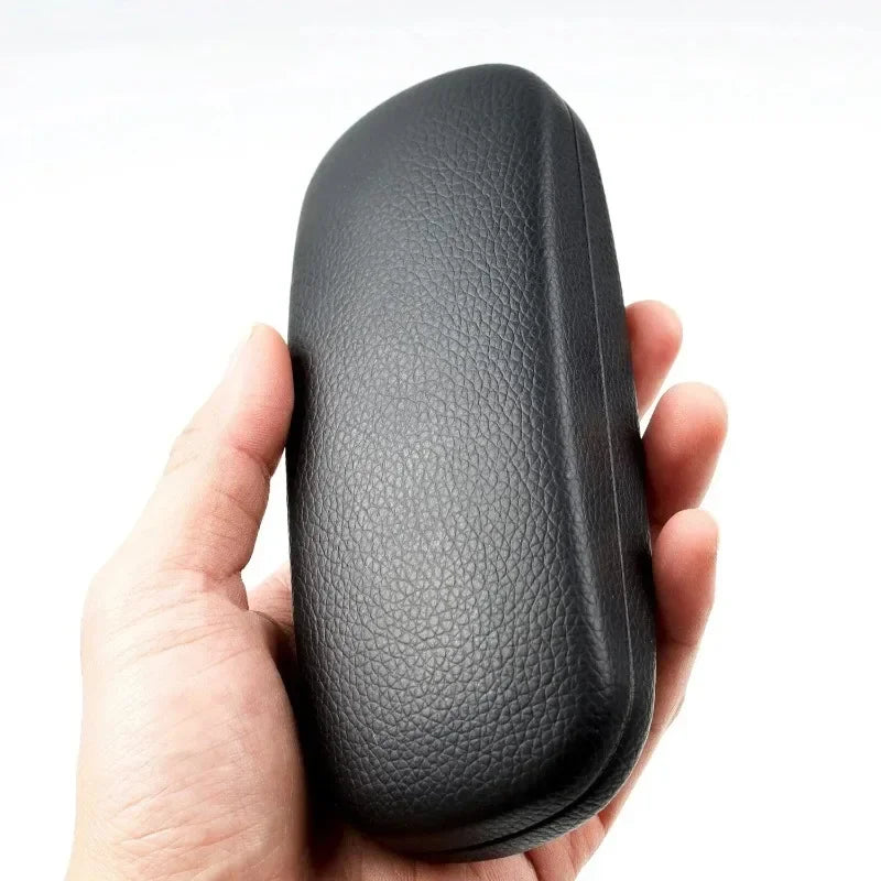 PU Leather Hard Glasses Case for Men And Women - Protective Eyeglass Case for Reading Glasses