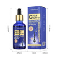 Hair Growth Serum Anti Hair Loss Treatment Follicle Activator Density Booster Scalp Root Care Oil Thinning Hair Men Women 50ml