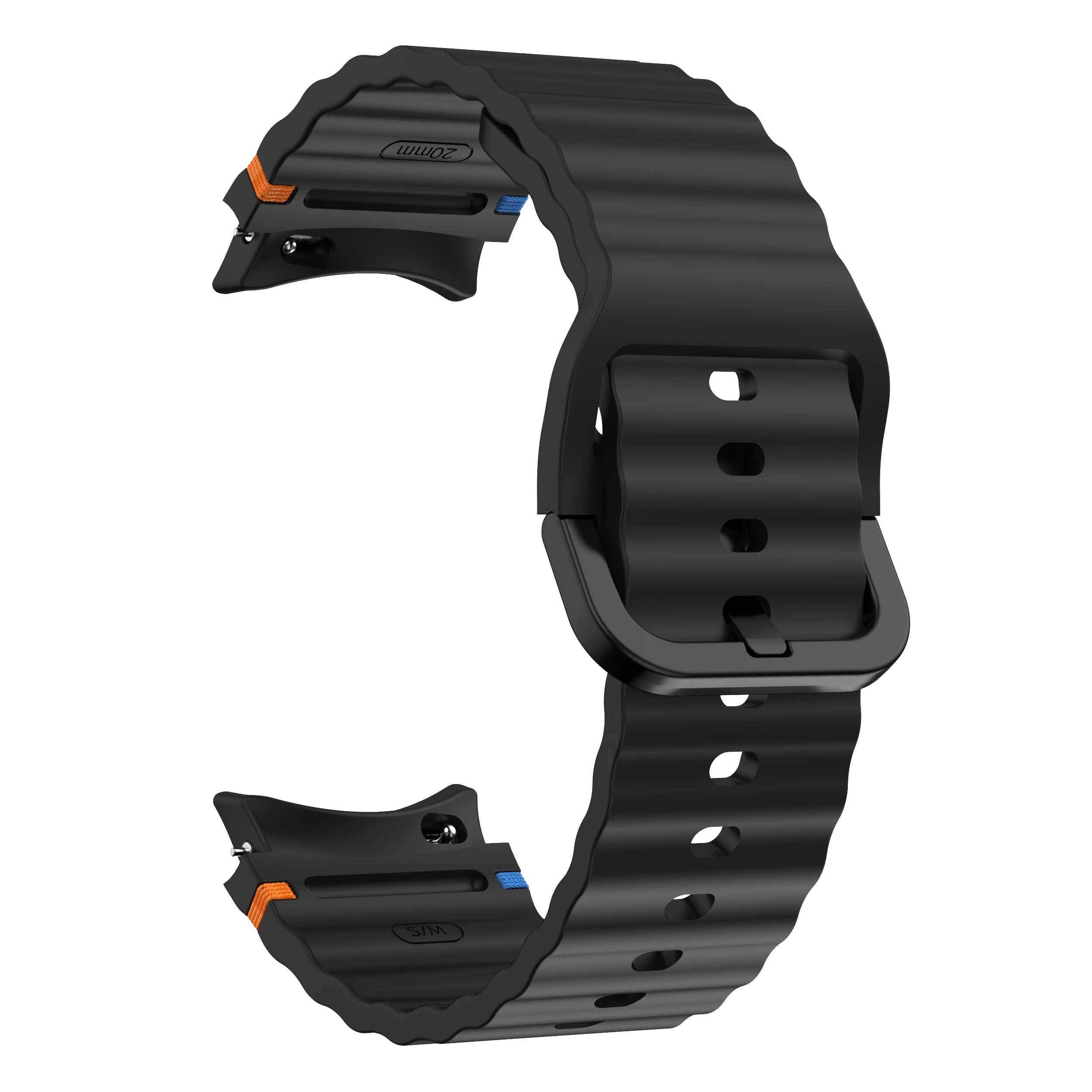 for Samsung Galaxy Watch 7 Band FE/5 Pro/6/4 Classic 44mm 40mm No Gap Sport Silicone Belt Bracelet Correa Galaxy Watch 7 Strap