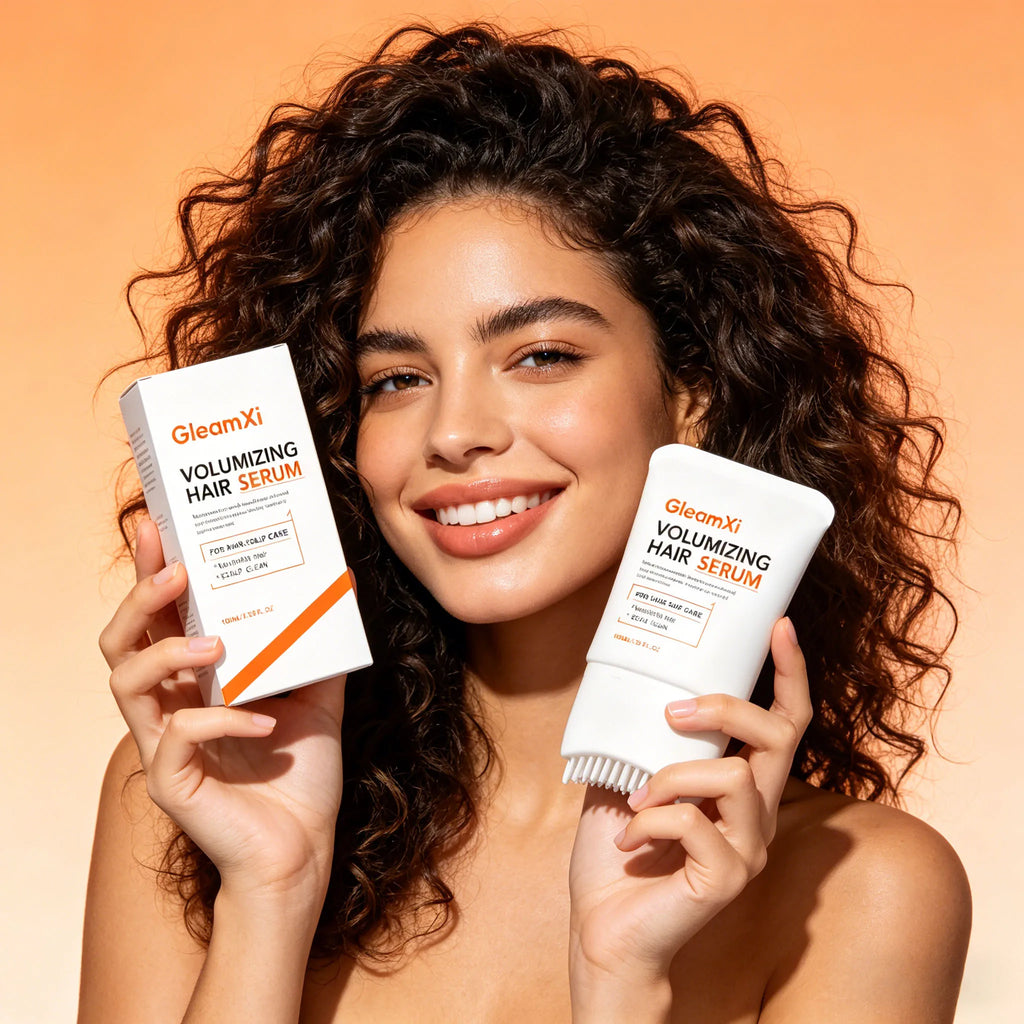 Fluffy Hair Essence Nourishing Scalp Volumizing Anti-Frizz Smoothing Hair Moisturizing Controls Oil No Greasy Daily Care Serum