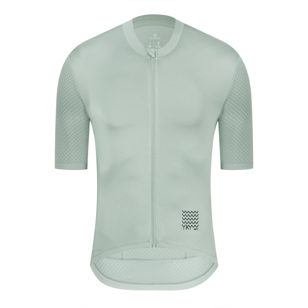 YKYWBIKE Men's Cycling Jersey Short Sleeve Summer Bicycle Jersey Road Bike Shirt Cycling Clothing Breathable Pro Team