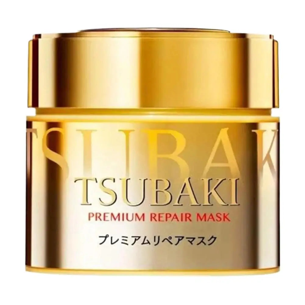 Japan TSUBAKI 0 Seconds Premium Hair Mask - High Penetration Essence - Frizz Control Damage Repair Salon-Grade Hair Care