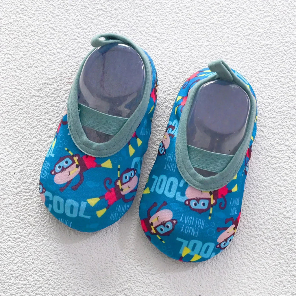 Baby Infant 0-5 Years Summer Non-Slip Soft Sole Socks Shoes Learning Walking Anti-Skid Slippers for Indoor Kindergarten Floor