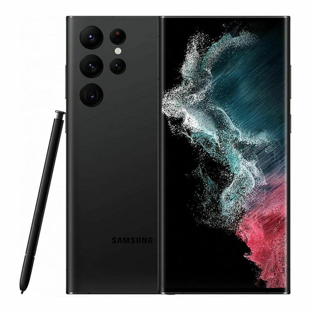 Samsung Galaxy S22 Ultra 5G 8K Camera 108 MP 108MP 5000mAh 45W Samsung S22U Phone US Version Unlocks NFC 1 SIM+1 eSIM 6.8-inch