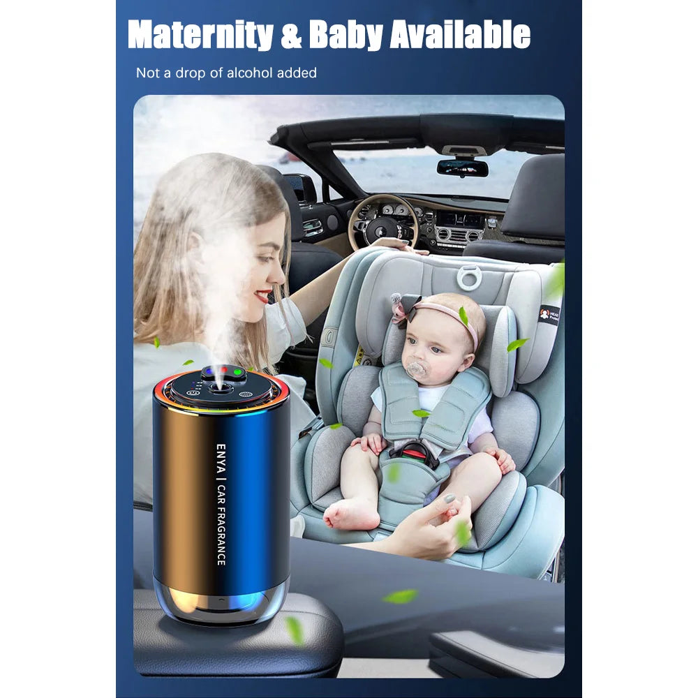 3 Color RGB Car Perfume Air Freshener Essential Oil Fragrance Diffuser Smell Distributor USB Aromatherapy Scent Air Refresher