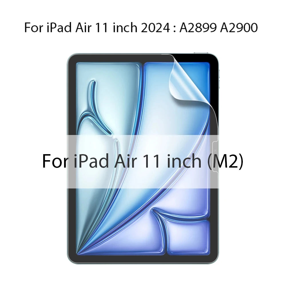 Like Paper Film Screen Protector For iPad Air 11 M3 A16 Pro 12.9 13 M4 M5 Air 3 4 5 10th 9th 8th Generation Mini 6 7 Accessories