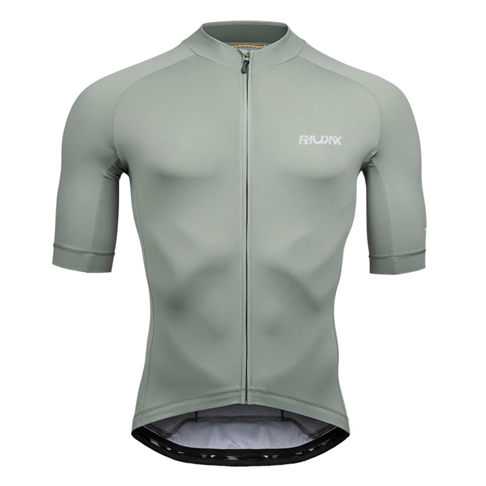 New Raudax Cycling Jersey 6 Colour Cycling Racing Tops Short Sleeve Bike Jersey Road Cycling Shirts Summer Bicycle Jerseys