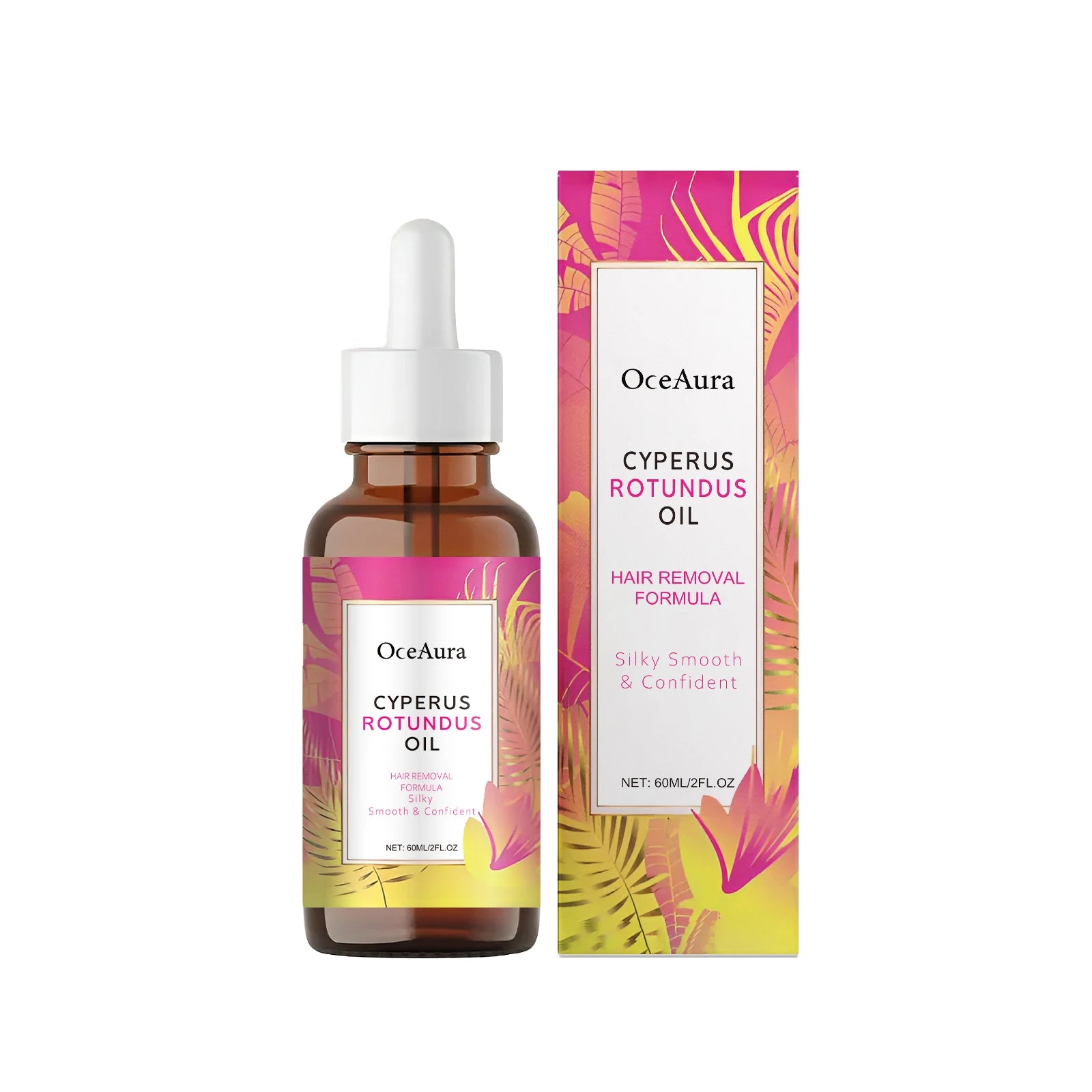 60ML Body Hair Removal Essence Oil Gentle Cleaning Soothing Nourish Moisturizing Relief Discomfort Non-irritating for Daily Care