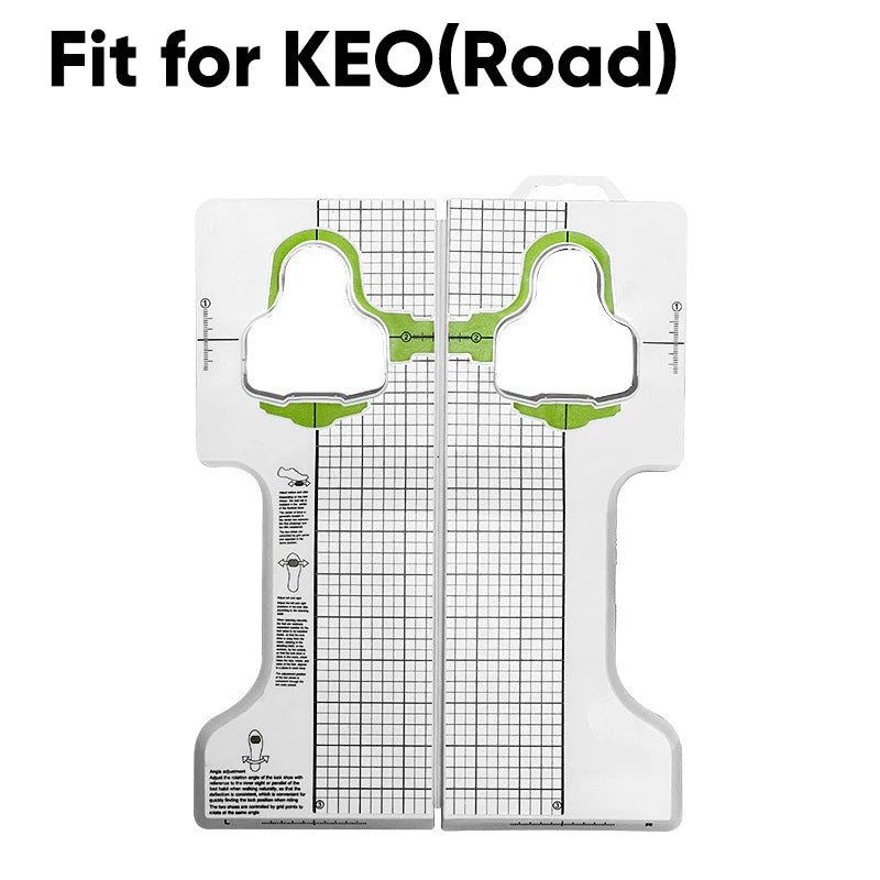 Fit SPD/KEO Cleats Adjustment Tool Road Mountain Bike Selft-locking Pedals Fitting Tool Bicycle Lock Shoes Cleat Adjuster