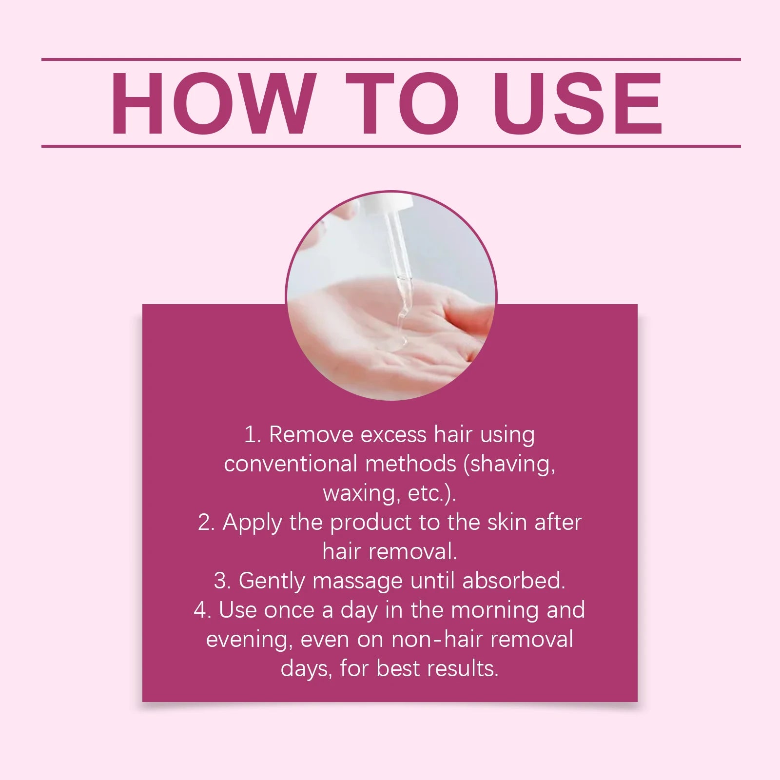 60ML Body Hair Removal Essence Oil Gentle Cleaning Soothing Nourish Moisturizing Relief Discomfort Non-irritating for Daily Care