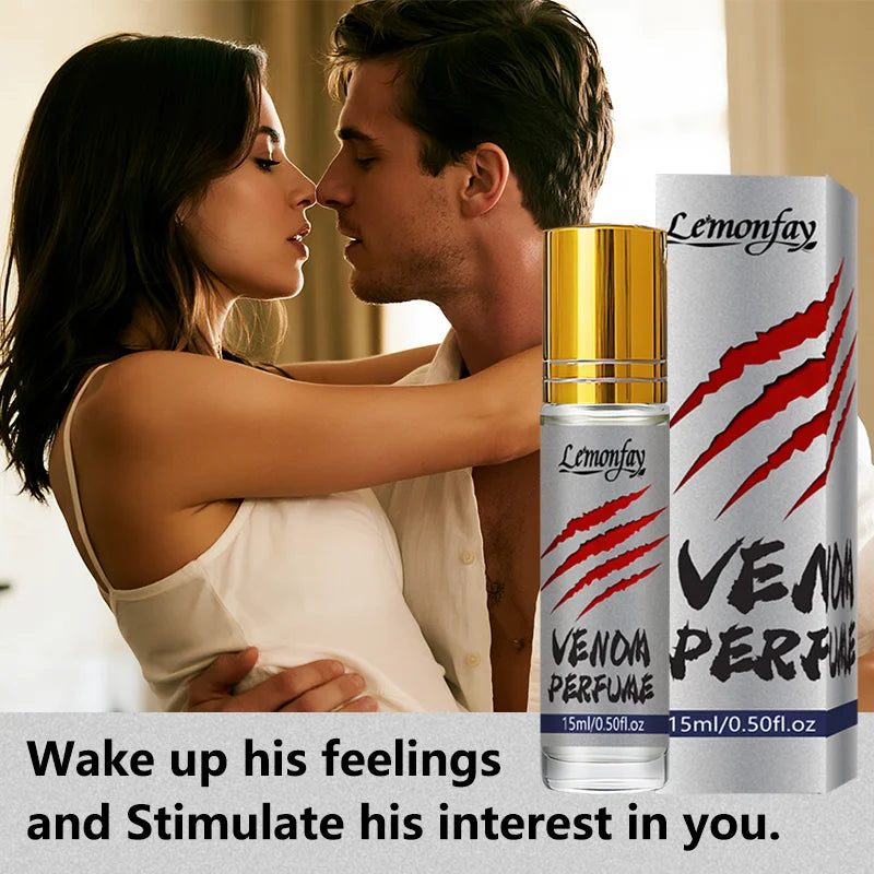 Lemonfay Venom Perfume Oil . 15ml Long-Lasting Bold Fragrance for Men, Portable Roll-On Attraction Scent
