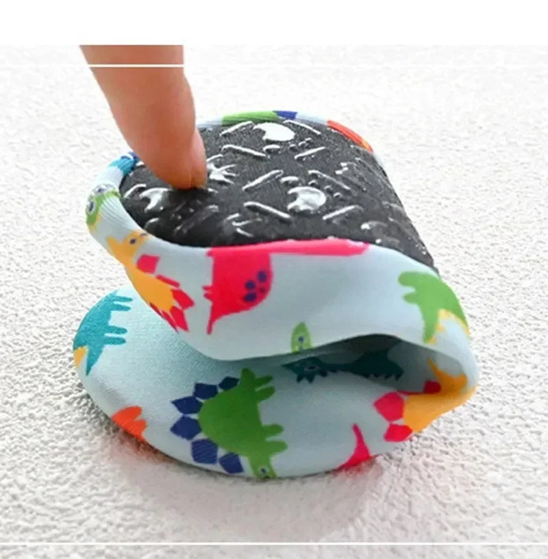 Baby Infant 0-5 Years Summer Non-Slip Soft Sole Socks Shoes Learning Walking Anti-Skid Slippers for Indoor Kindergarten Floor