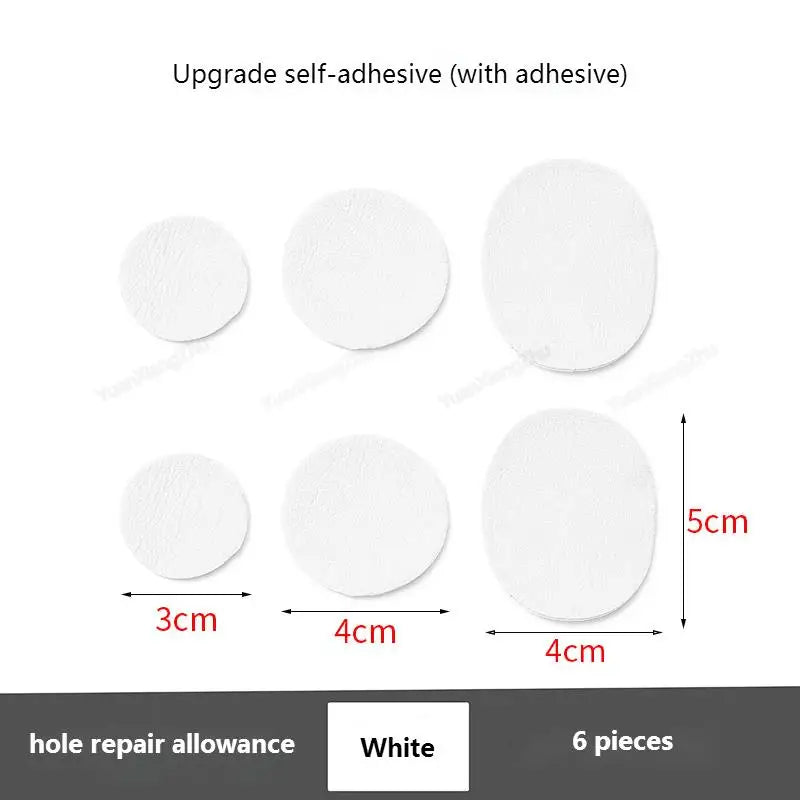 Shoe Patch Vamp Repair Sticker Subsidy Sticky Shoes Insoles Heel Protector Heel Hole Repair Lined Anti-Wear Heel Foot Care Tool
