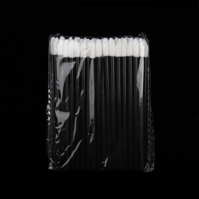 50 Pcs Disposable Lip Brush Makeup Tools Hollow Lip Wands Nylon Lip Gloss Stick Applicator Lipstick Wands Set Cosmetic Tools