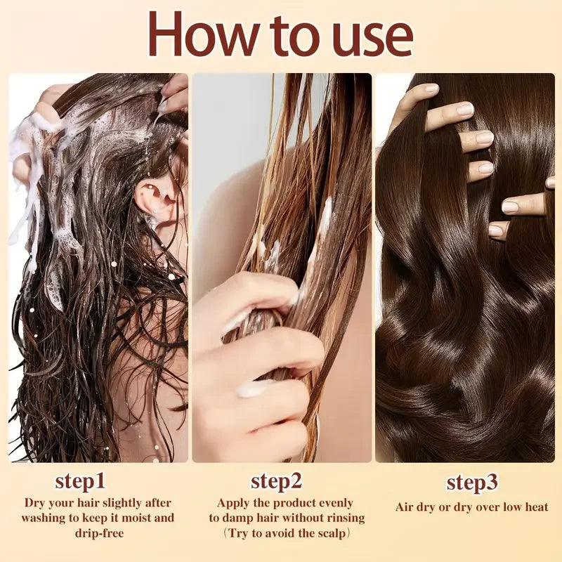 Collagen Hair Treatment Deep Repair Conditioning Argan Oil Hair Mask Essence For Dry Damaged Hair Repair Revitalize Hair Care