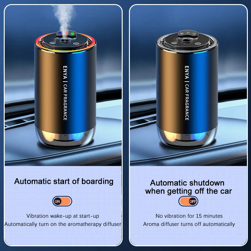 3 Color RGB Car Perfume Air Freshener Essential Oil Fragrance Diffuser Smell Distributor USB Aromatherapy Scent Air Refresher