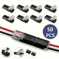 2 Pin Way Plug Car Wire Cable Auto Electrical Connector Strip Terminal Connection Tools New Waterproof Electrical Connector