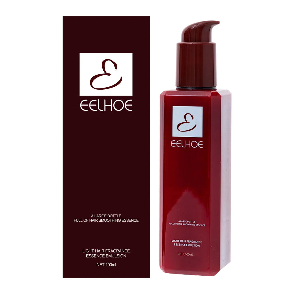 EELHOE Smooth Hair Conditioner Keratin Treatment Professional Straightening Curly Leave-in Repair Damaged Hair Nourishing Serum
