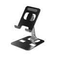 Xikcu Foldable Desk Phone Holder Mount Stand For iPhone 12-16 Universal Mobile Phone Holder Tablet Desktop Aluminum Alloy Holder