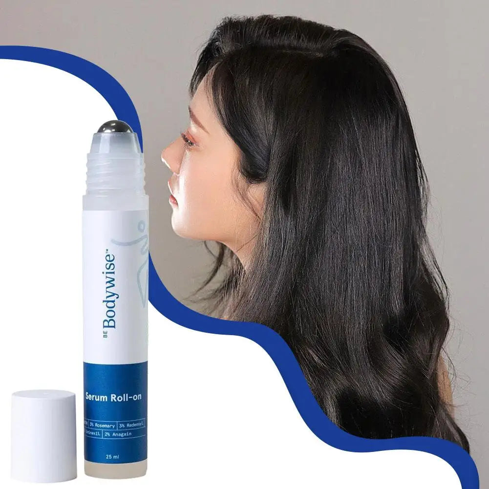 Bodywise Natural Rosemary Hair Care Essence Roll-on Ball Long-lasting Moisturizing Nourishing Repairing Strengthening Hair Care