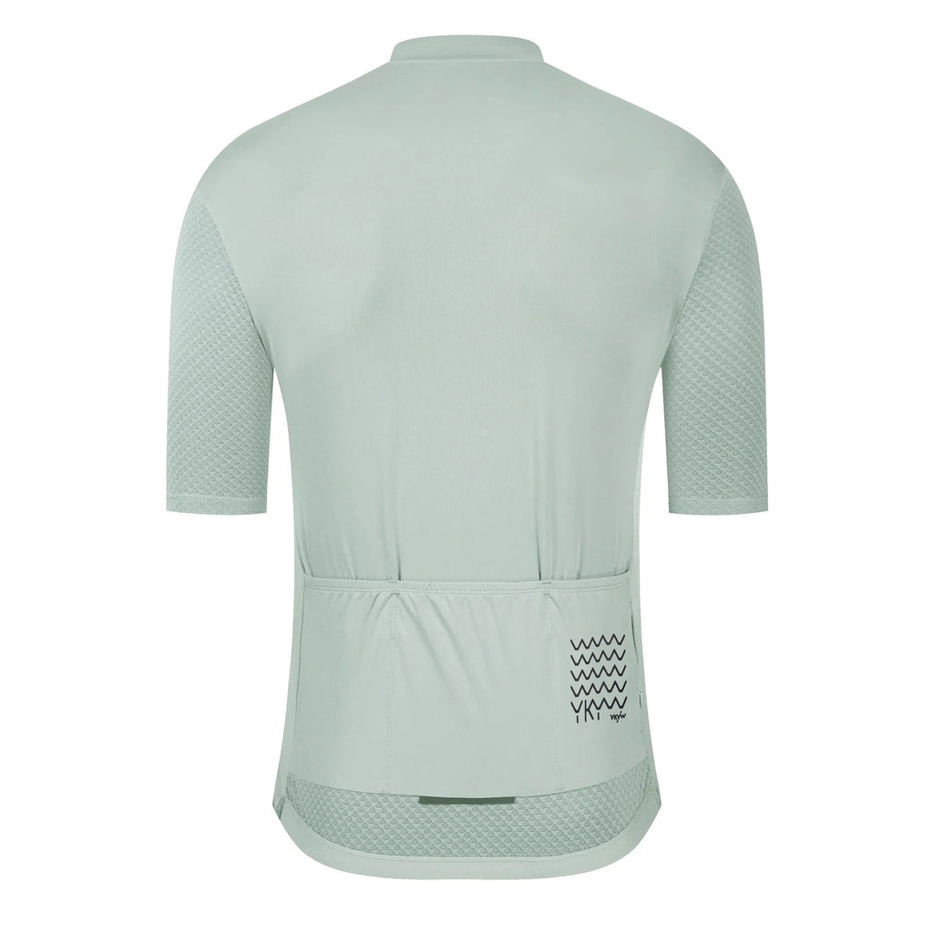 YKYWBIKE Men's Cycling Jersey Short Sleeve Summer Bicycle Jersey Road Bike Shirt Cycling Clothing Breathable Pro Team