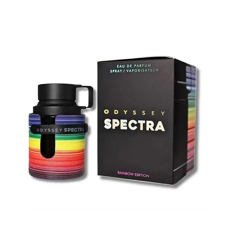 Original Armaf Odyssey Spectra Rainbow Edition for Unisex Eau De Parfum Spray 3.4 Ounce Eastern-Middle Eastern Fragrance Long Lasting Fragrance Cologne Natural Perfume Cologne Arabian Women's Perfume  Clean Fresh Scent