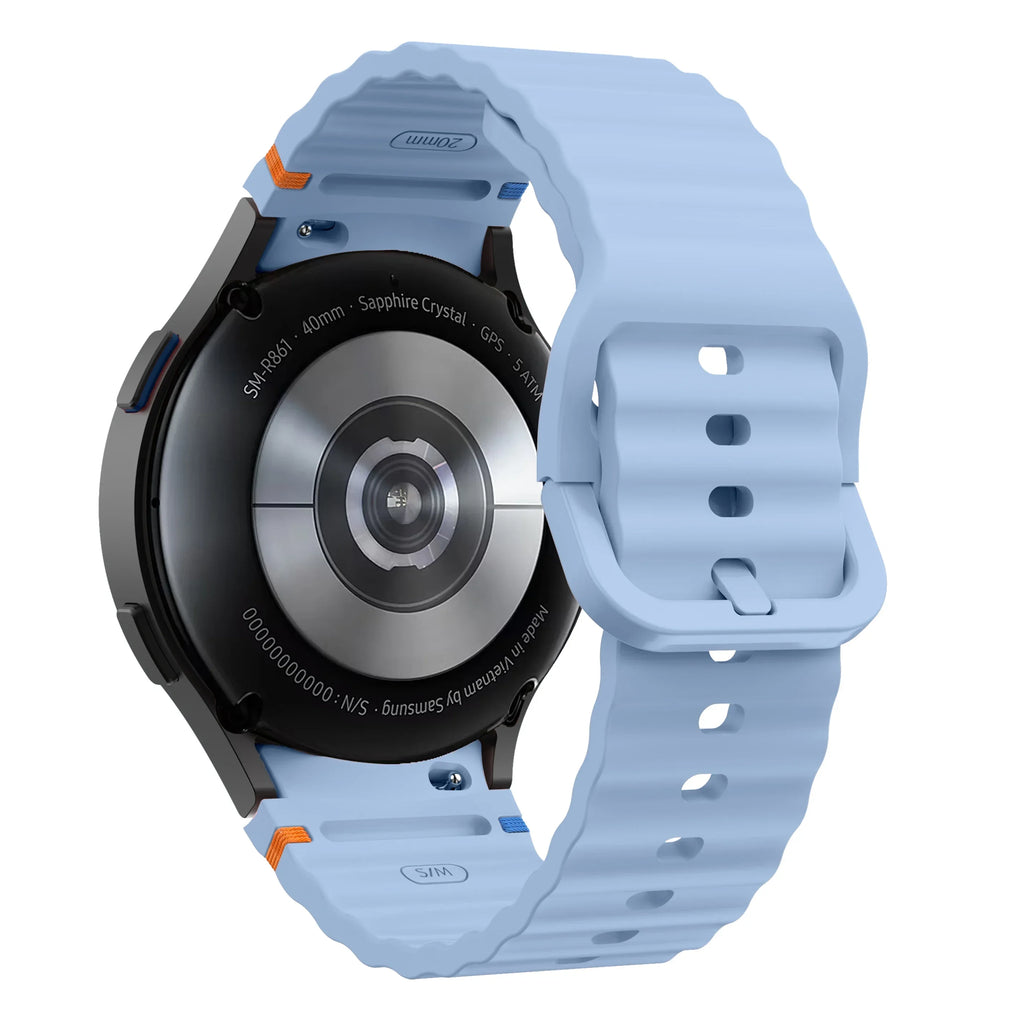 Original Silicone band for Samsung Galaxy Watch 7 FE 6 4 Classic 5 pro 44mm 40mm 43mm 47mm 45mm Bracelet Galaxy Watch6 7 Strap