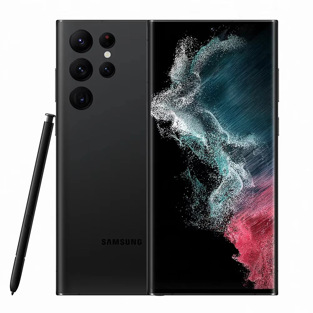 Samsung Galaxy S22 Ultra 5G 8K Camera 108 MP 108MP 5000mAh 45W Samsung S22U Phone US Version Unlocks NFC 1 SIM+1 eSIM 6.8-inch