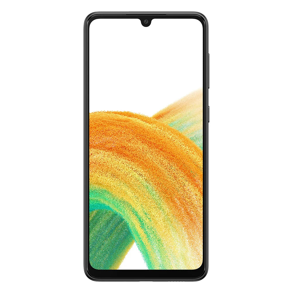 Used Samsung Galaxy A33 5G Smart Android Phone A336B Global Edition 2SIM 6.4-inch AMOLED 90HzRefurbishedSamsung 5000mAh 25W 48MP