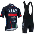 UAE Cycling Jersey Set 2026 Man's Team Short Sleeve Cycling Clothing MTB Bike Uniform Maillot Ropa Ciclismo Summer Bicycle Wear