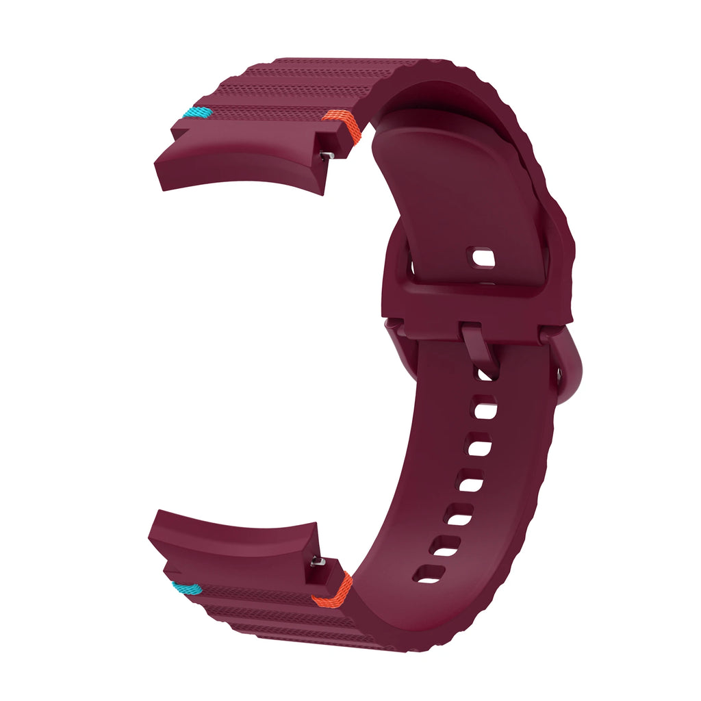 for Samsung Galaxy Watch 7 Band FE/5 Pro/6/4 Classic 44mm 40mm No Gap Sport Silicone Belt Bracelet Correa Galaxy Watch 7 Strap