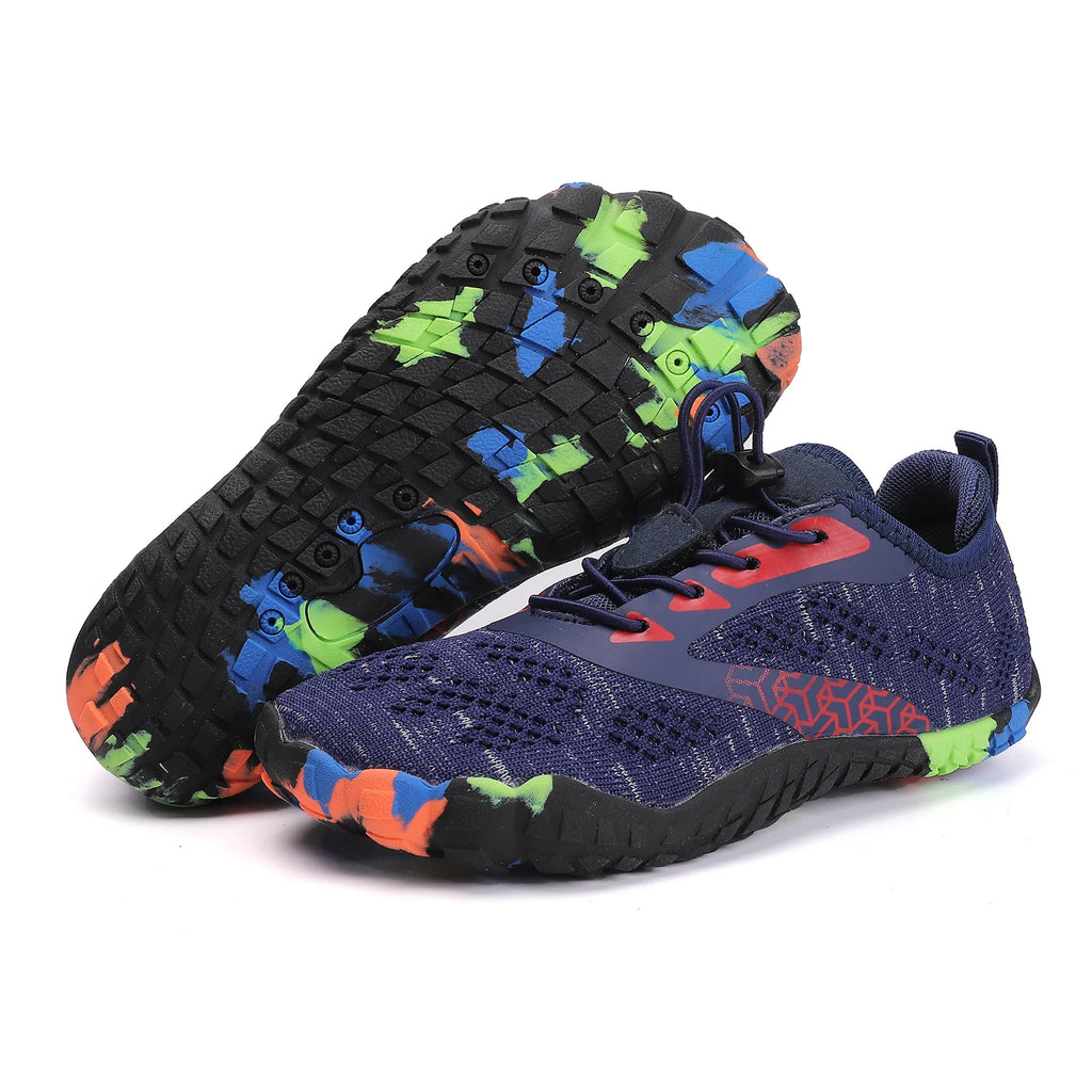 Kids Aqua Shoes Quick Dry Beach Barefoot Water Shoes Boy Girl Drainage Swim Sandals Diving Boating Surfing Sports Wading Sneaker