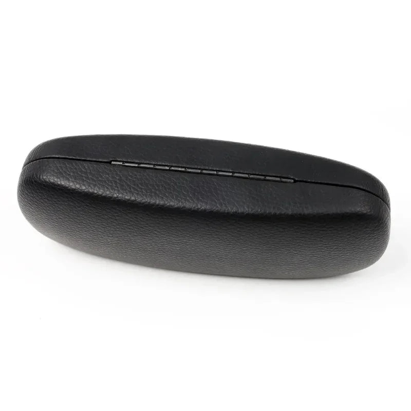 PU Leather Hard Glasses Case for Men And Women - Protective Eyeglass Case for Reading Glasses