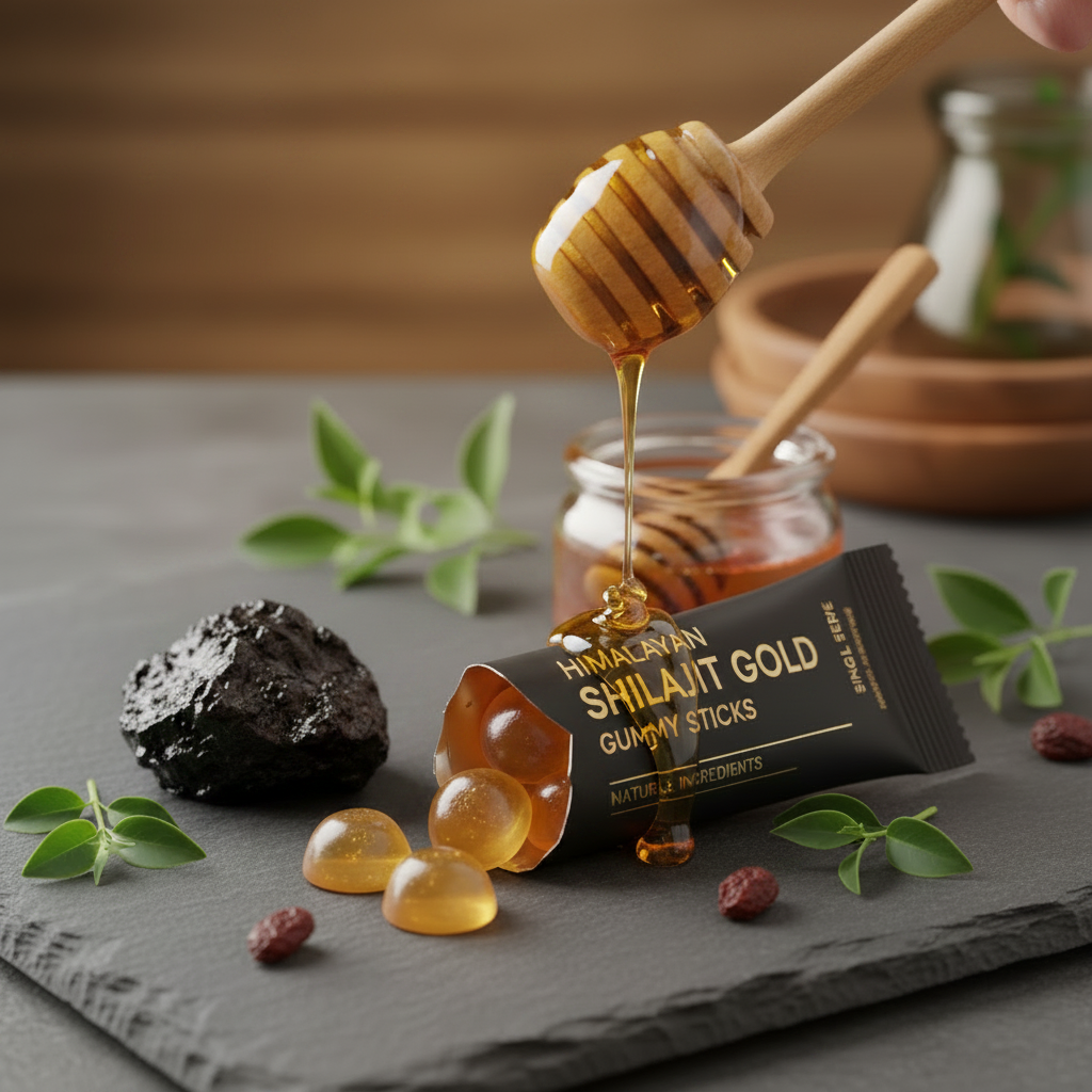 Pure Himalayan Shilajit Gold Gummies